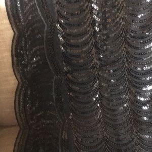 Cejon Accessories - Black wrap with sequins Cejon Accessories - Black wrap with sequins